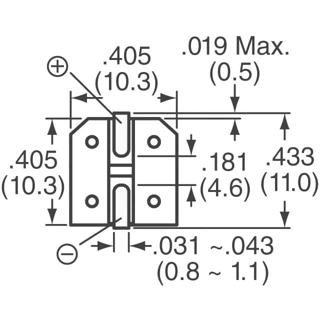 PCF1A471MCL1GS Nichicon  Aluminum - Polymer Capacitors